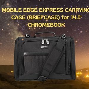 Briefcase/Carrying Case for Chromebook; black; 10.5" x 15" x 3"